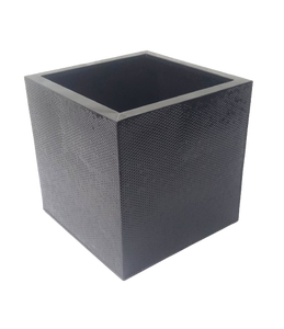 Pot de fleur en métal carré minimaliste jardinière en acier Corten rouillé pour la décoration intérieure centre commercial utilisation de jardin - Product Image 4