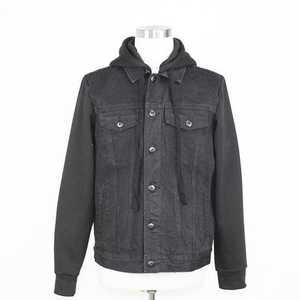 Veste en jean en gros pour hommes Fabricant Vêtements d'extérieur Automne Grande taille Mode Veste cargo pour hommes Jeans - Product Image 1
