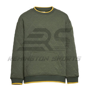 เสื้อสเวตเตอร์สำหรับผู้ชาย, เสื้อกันหนาวสีทึบเสื้อสเวตเชิ้ตแฟชั่นสำหรับผู้ชาย - Product Image 2