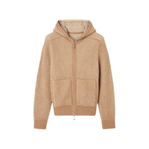 Suéter Cárdigan de Cuello en V para Hombre, de Lana/Cachemira de Alta Calidad, Cálido y Cómodo para el Invierno, con Diseño Floral, Colores Personalizados - Product Image 1