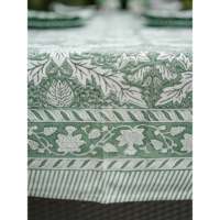 Nappe carrée de luxe en toile de coton jacquard à motifs floraux, imprimée à la main, personnalisable pour mariages, banquets et hôtels