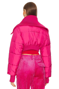 Vêtements d'hiver pour femmes, veste matelassée à col montant, respirante, style bulle, pour femmes, vestes tendance - Product Image 5