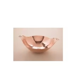 Bol de service en cuivre de qualité supérieure pour rehausser la présentation de la table, bols en cuivre durables et sans danger pour les aliments au prix le plus bas - Product Image 1