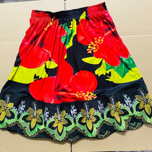 Faldas Hawaiano con estampado de algodón de alta calidad para mujer, nuevo estilo, ropa hawaiana fabricada, precios de Pakistán, faldas estampadas hawaianas - Product Image 3