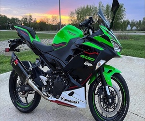 Nouveau Authentique 2022 Ninja 400 Base Sportbike Moto Nouveau Modèle Réduit - Product Image 2