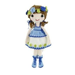 Muñeca de Ganchillo Hecha a Mano con Hilo de Algodón, Tejida a Mano, para las Cuatro Estaciones - Product Image 3