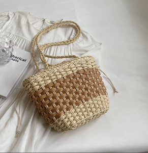 Bolsos de Diseño Modernos para Mujer, Bolsos de Mano Tejidos con Cuerda de Papel, Bolsos de Playa de Macramé - Product Image 2