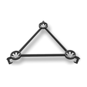Abrazadera de tutoría de plantas para macetas de vivero 17 Cm-Abrazadera piramidal de plástico duradero - Product Image 1