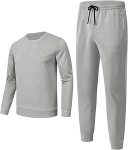 Ensemble de survêtement décontracté réversible 2 pièces pour homme, taille XXL, automne, sweat à capuche à manches longues, pantalon de jogging en molleton respirant, personnalisable - Product Image 1