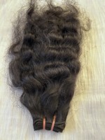 Nouvel Arrivage Extensions de Cheveux Humains Vierges Bruts Remy Indiens Non Traités Double Trame Grade 12A d'un Seul Donneur Résistantes à la Chute Vente en Gros