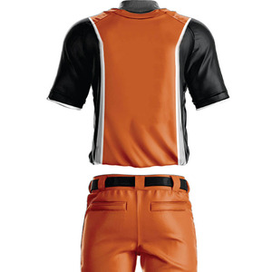 Ensembles respirables d'uniformes de baseball faits sur commande d'OEM avec le bon matériel - Product Image 6