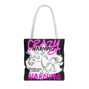 Bolsa de Mano con Diseño Divertido y Original, Gran Capacidad, Bordado de Dibujos Animados, Cierre Abierto, Forro de Algodón, para Verano, Otoño e Invierno - Product Image 1