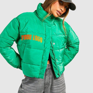 แจ็กเก็ตปลาปักเป้าผ้าซาตินสำหรับผู้หญิงน้ำหนักเบาให้ความอบอุ่นนุ่มลื่นส่งตรงจากโรงงาน - Product Image 5