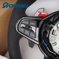 Volant CS pour BMW Série 3 4 5 G20 G21 G80 G81 G22 G23 G26 G30 G32 G87 G80, cuir suédé, volant sport adapté