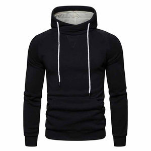 2025 hommes classique 100% coton polaire pull à capuche hiver mode brodé Logo poche personnalisable couleurs épais - Product Image 3