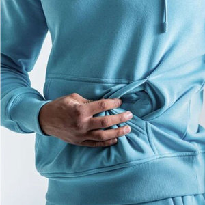 Survêtement d'hiver respirant de qualité supérieure pour hommes 100% coton polaire Streetwear formation Jogging costume nouveauté Offre Spéciale bas - Product Image 6