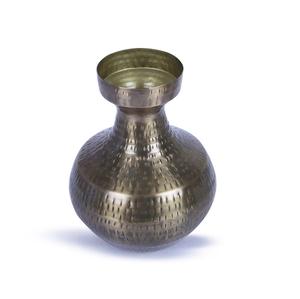 Vase à fleurs en métal à texture cuivre écologique avec revêtement protecteur pour un affichage de jardin durable disponible à bas prix - Product Image 3