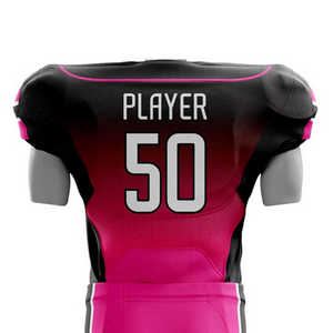 Ensembles d'uniformes de football américain à manches courtes conçus sur mesure pour hommes vêtements de sport de haute qualité les plus récents - Product Image 5