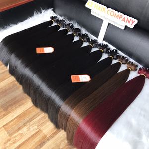 Extensions de cheveux à trame droite, bon marché, longue durée 100%, cheveux humains crus purs, non traités, vierges, vietnamien, vente en gros - Product Image 4