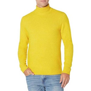 Pull-over personnalisé en gros à encolure ras du cou pour garder la chaleur en tricot, dégradé de mode, lavé à l'acide, 100% coton pour hommes - Product Image 2