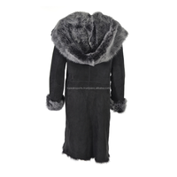 Manteau en peau de mouton marron 2026 OEM, best-seller, avec capuche en fourrure, respirant, écologique, imperméable, pour femme, haute qualité, hiver