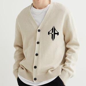 New Top 2025 Wholesale Wool / Acrylic Material High Quality Custom Logo Design <b>Men's</b> <b>Cardigan</b> Winter Sweater by ATLANTIC - Product Image 5