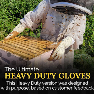 Top Selling Breathable Beekeeping <b>Gloves</b> Plus Size Beekeeping <b>Gloves</b> Durable Beekeeping <b>Gloves</b> - Product Image 4