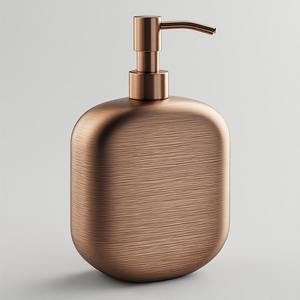 Distributeur de savon en acier inoxydable poli de luxe avec un design élégant, construction durable et écologique pour les salles de bain modernes - Product Image 6