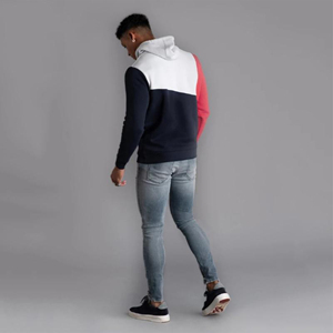 Venta caliente logotipo personalizado hombres pulóver con capucha diseño de calidad superior su propio invierno transpirable moda hombres sudaderas con capucha servicio OEM - Product Image 3