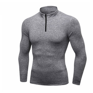 Nueva llegada camisa de compresión hombres sublimación personalizada al por mayor personalizado impreso camisa de compresión MMA Rash Guard servicio OEM - Product Image 3