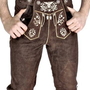 Lederhosen-Oktoberfest lederhosen-Bavarian kniebund Trachten-Oktoberfest แบบดั้งเดิม - Product Image 6