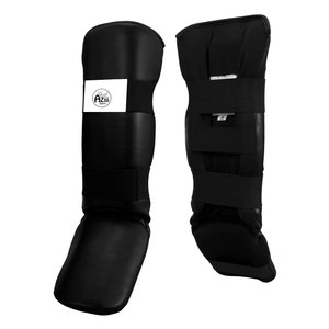 Espinillera de boxeo de cuero de alta calidad al mejor precio para adultos protección ligera hecha en Pakistán - Product Image 2