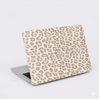 Housse pour ordinateur portable à imprimé léopard en cuir PU 13 14 15 16 pouces, étui pour ordinateur portable imperméable, fournisseur de logo personnalisé