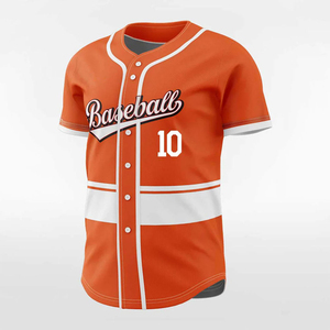Latest Design 2025 Wholesale Baseball Jersey Wholesale Blank Fashion 100% Polyester Men Baseball Jersey in Low Price OEM Service - Product Image 2