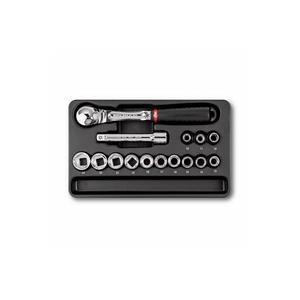 Usag 15-Piece <b>Ratchet</b> Set with Hexagonal <b>Sockets</b> and Inserts Product Category <b>Socket</b> - Product Image 1