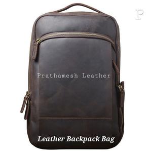 Diseñador clásico hecho a mano de cuero mochila bolsa seguro amplio negocio directo de fábrica precio al por mayor descuentos a granel moda - Product Image 5