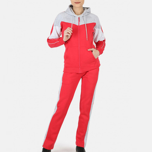 High Quality Winter Hooded <b>Women</b> Tracksuits Light <b>Weight</b> Breathable 100% Cotton Customized Size - Product Image 1