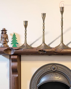 Metal Tealight Candle Holder for Home Decor Contemporary Design for Dining <b>Table</b> <b>Shelf</b> and Coffee <b>Table</b> - Product Image 5