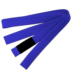 Tissu de tissage perlé de haute qualité avec logo personnalisé ceinture de Taekwondo 100% coton ceinture de maître MMA BJJ pour les MS-BB-03 d'entraînement d'arts martiaux - Product Image 5