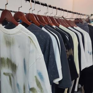 เสื้อยืดพิมพ์โลโก้หรือดีไซน์ตามสั่ง-เสื้อยืดผ้าฝ้ายสำหรับแบรนด์เสื้อยืดราคาถูกสไตล์สตรีทแวร์สำหรับขายต่อและเสื้อยืดสำหรับผู้ชาย - Product Image 3