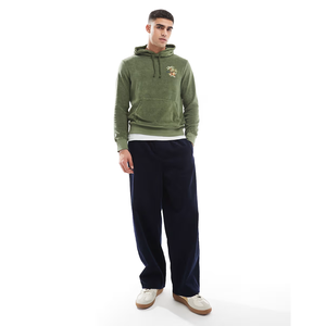 Personalizable Mid Green Ligero Mens Pullover Impreso Sudaderas con capucha Ropa De Hombre Venta al por mayor Ropa Bangladesh Exportación Calidad OEM - Product Image 4