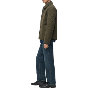 Veste matelassée pour hommes Manteaux d'hiver personnalisés à fermeture éclair Vêtements d'extérieur Veste matelassée décontractée Bomber Veste matelassée de haute qualité - Product Image 4