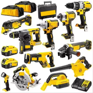 ชุดเครื่องมือไฟฟ้า Dewalts <span class=keywords><strong>Combo</strong></span> ของแท้ 15 ชุด ชุดเครื่องมือ 20v โวลต์ <span class=keywords><strong>18v</strong></span> โวลต์ XRP สว่าน Dewalts สว่านไร้สาย - Product Image 1