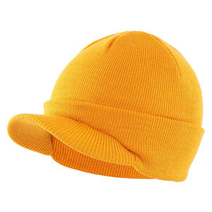 Gorro de Punto con Bordado 3D de Alta Calidad 2026, con Orejeras, Unisex, Cálido para Invierno, 100% Acrílico, Térmico - Product Image 1