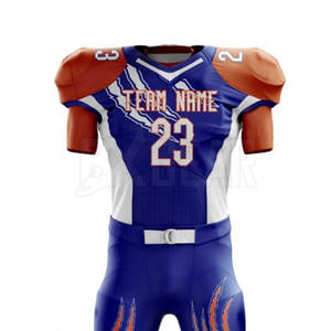 Ropa de entrenamiento de moda superior con precio duradero Uniforme de fútbol americano hecho de material de poliéster 100% a la venta - Product Image 4