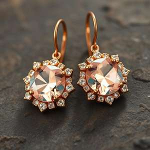 Boucles d'oreilles pour femmes Boucles d'oreilles en argent S925 Boucles d'oreilles de luxe Bijoux de fête avec certificat - Product Image 5