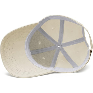 หมวกกีฬาชายหาดคุณภาพสูงแบบยูนิเซ็กซ์ แห้งเร็ว ป้องกันแบคทีเรีย ผลิตจากโพลีเอสเตอร์/คอตตอน ปักโลโก้ตามสั่งจากโรงงาน P Caps - Product Image 5