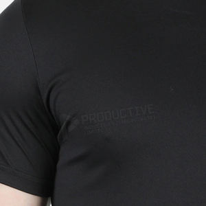 2022 mejor diseño tejido algodón poliéster hombres Fitness camiseta Popular OEM estilo para hombres - Product Image 5