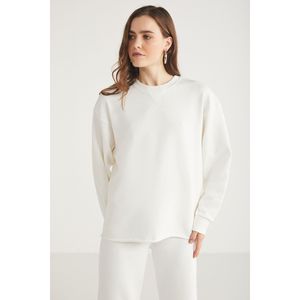 ETHIQUET Venus Conjunto de chándal para mujer, 100 % algodón, sin forro interior, cuello redondo, cintura elástica - Product Image 5