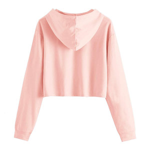 Suéteres con Logotipo Personalizado al por Mayor, Suéteres de Algodón para Mujer, Suéteres Holgados de Cuello Redondo y Manga Larga en Color Sólido - Product Image 2